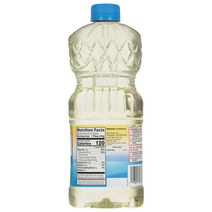 Crisco Pure Vegetable Oil, Premium Cooking Oil, Light & Neutral Flavor, 40 fl oz Bottle