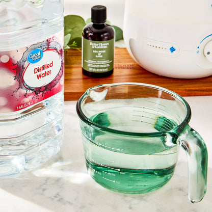 Great Value Distilled Water, 1 Gallon (128 fl oz) Jugs, 6 Pack, High-Purity Distilled Water for Household & Everyday Use