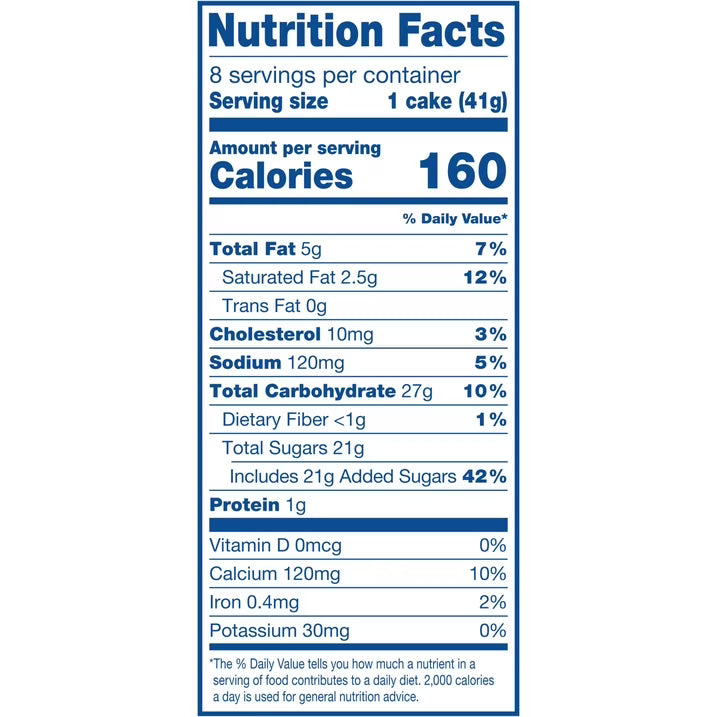 ( 2 PACK ) Hostess Patriotic Cupcakes, Golden Snack Cakes, 11.57 oz Box (16 Pouches)