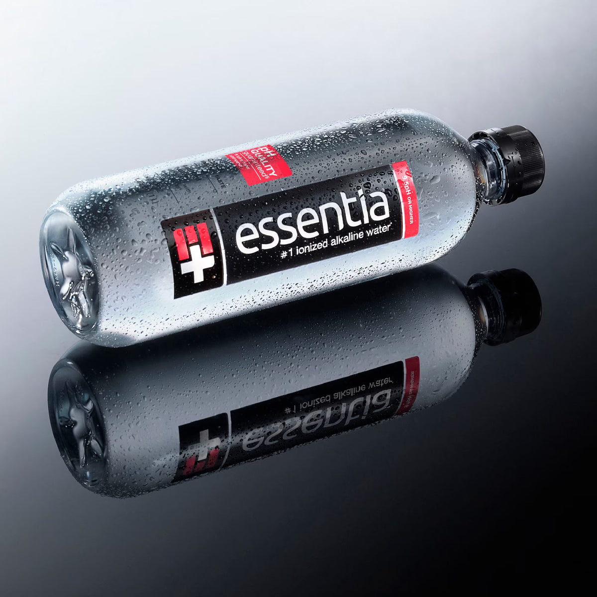 Essentia Ionized Alkaline Bottled Water, 1 Liter Bottles, 6 Pack, 99.9% Pure Water with Electrolytes