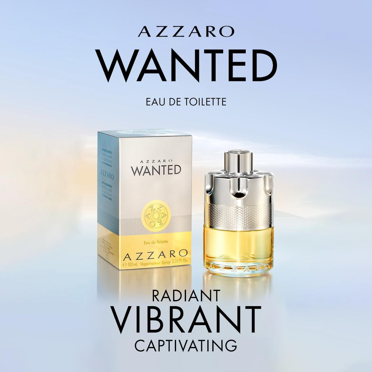Azzaro Wanted Eau de Toilette Woody Citrus Men's Cologne - 3.4 oz