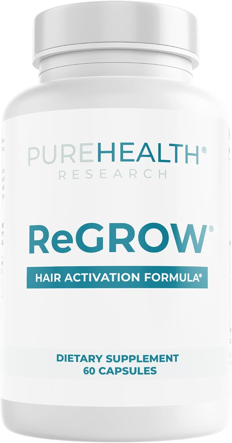 PUREHEALTH RESEARCH ReGrow - Hair & Scalp Support - 1 Bottle
