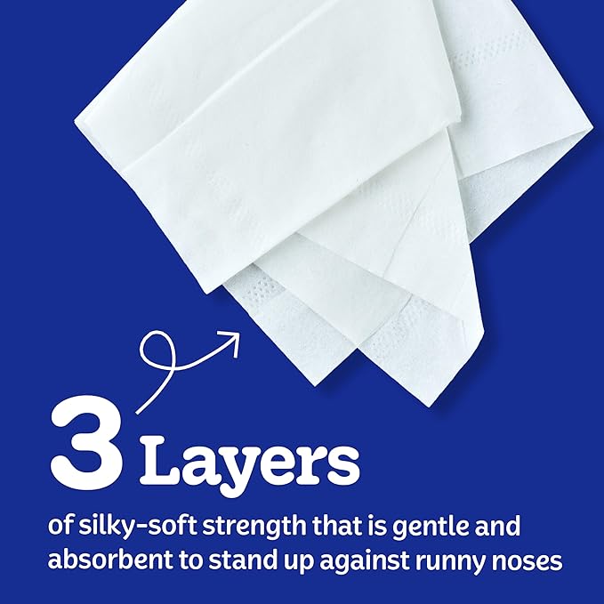 Kleenex Premium 3-Ply Tissues (4-Box Bundle) – Gentle Household Essential
