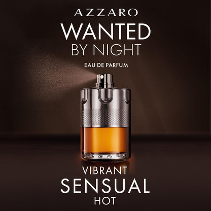 Azzaro Wanted By Night Eau de Parfum - Mens Cologne - Woody, Oriental & Spicy Fragrance 3,4 oz