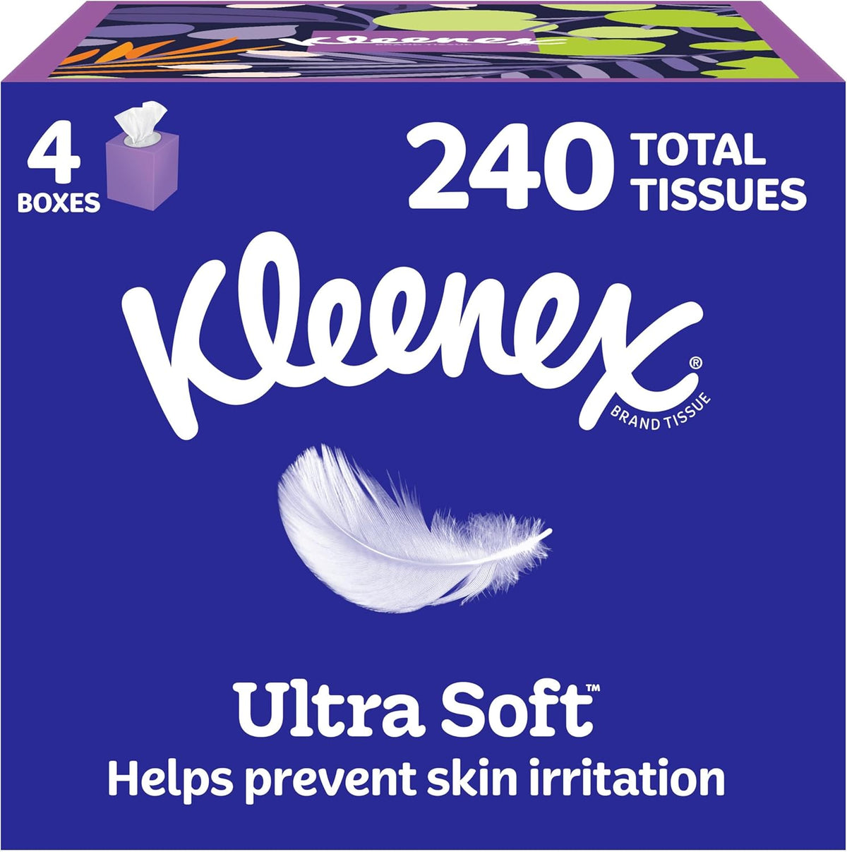 Kleenex Premium 3-Ply Tissues (4-Box Bundle) – Gentle Household Essential