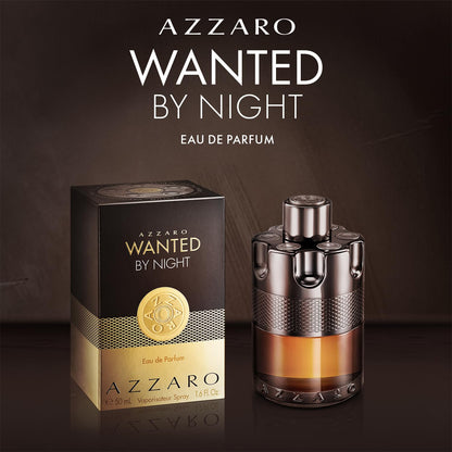 Azzaro Wanted By Night Eau de Parfum - Mens Cologne - Woody, Oriental & Spicy Fragrance 3,4 oz