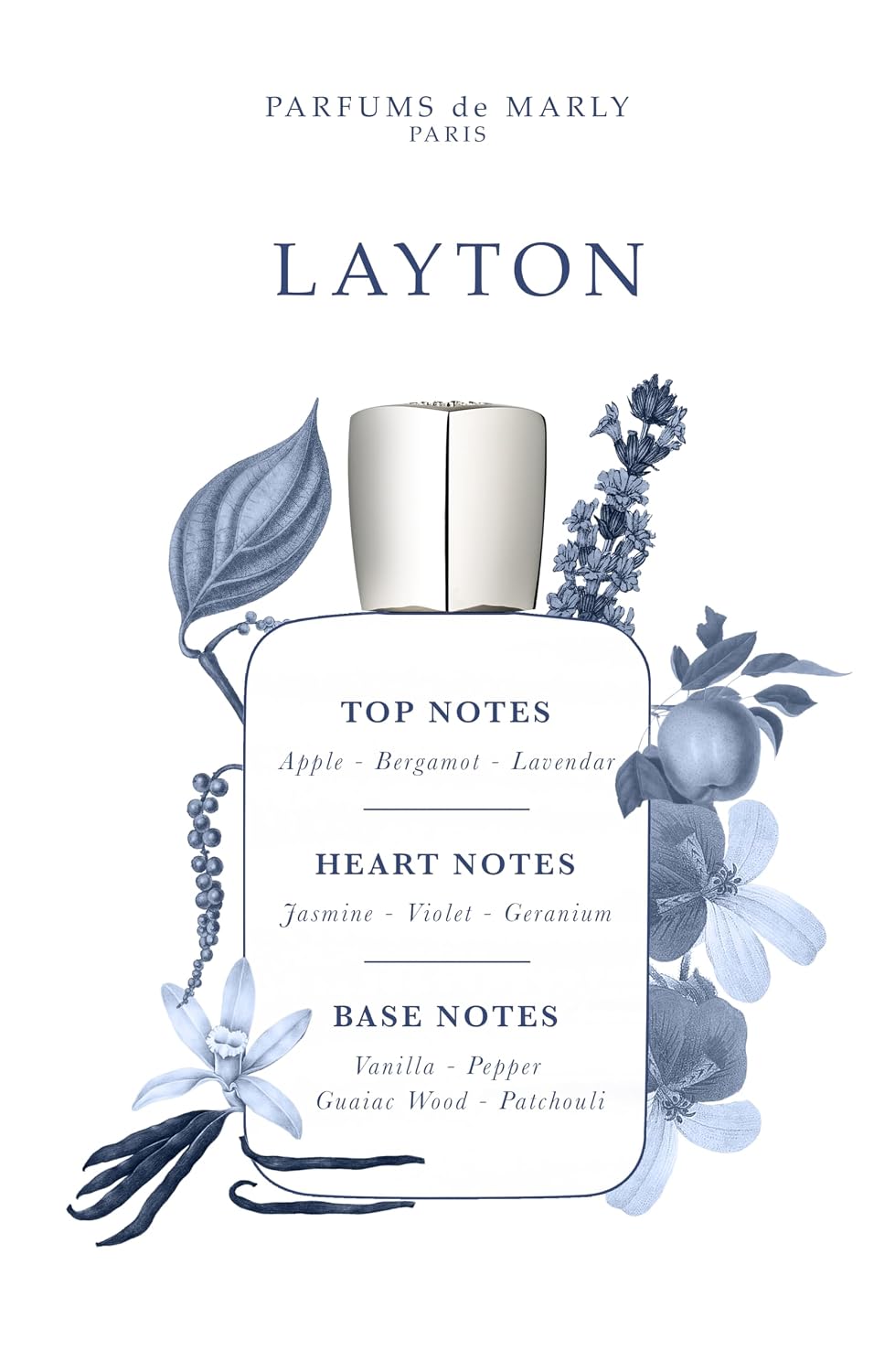 Parfums de Marly Layton Eau de Parfum – Parfum for Men – 4.2 Fl Oz