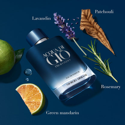 Armani Beauty Acqua di Giò Profondo Eau de Parfum - Aquatic Mens Cologne