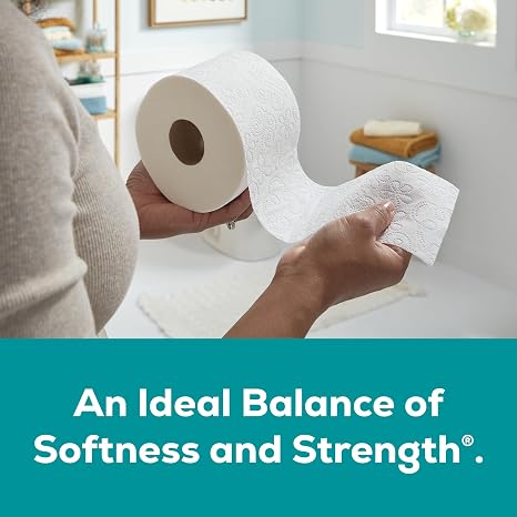 Angel Soft Toilet Paper, 18 Mega Rolls = 72 Regular Rolls, Soft and Strong Toilet Tissue