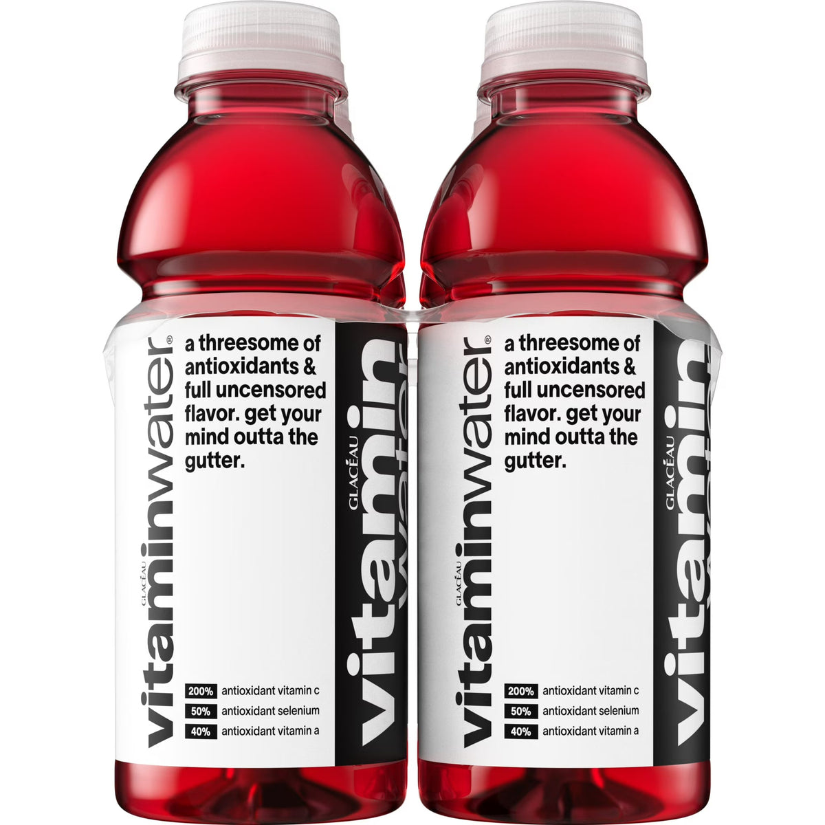 vitaminwater XXX Acai-Blueberry-Pomegranate Flavored Water Beverage, 16.9 fl oz Bottles, 6 Pack