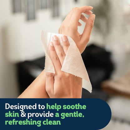 Cottonelle Gentle Plus Flushable Wet Wipes, Gentle Cleansing Bathroom Wipes, 4 Flip-Top Packs