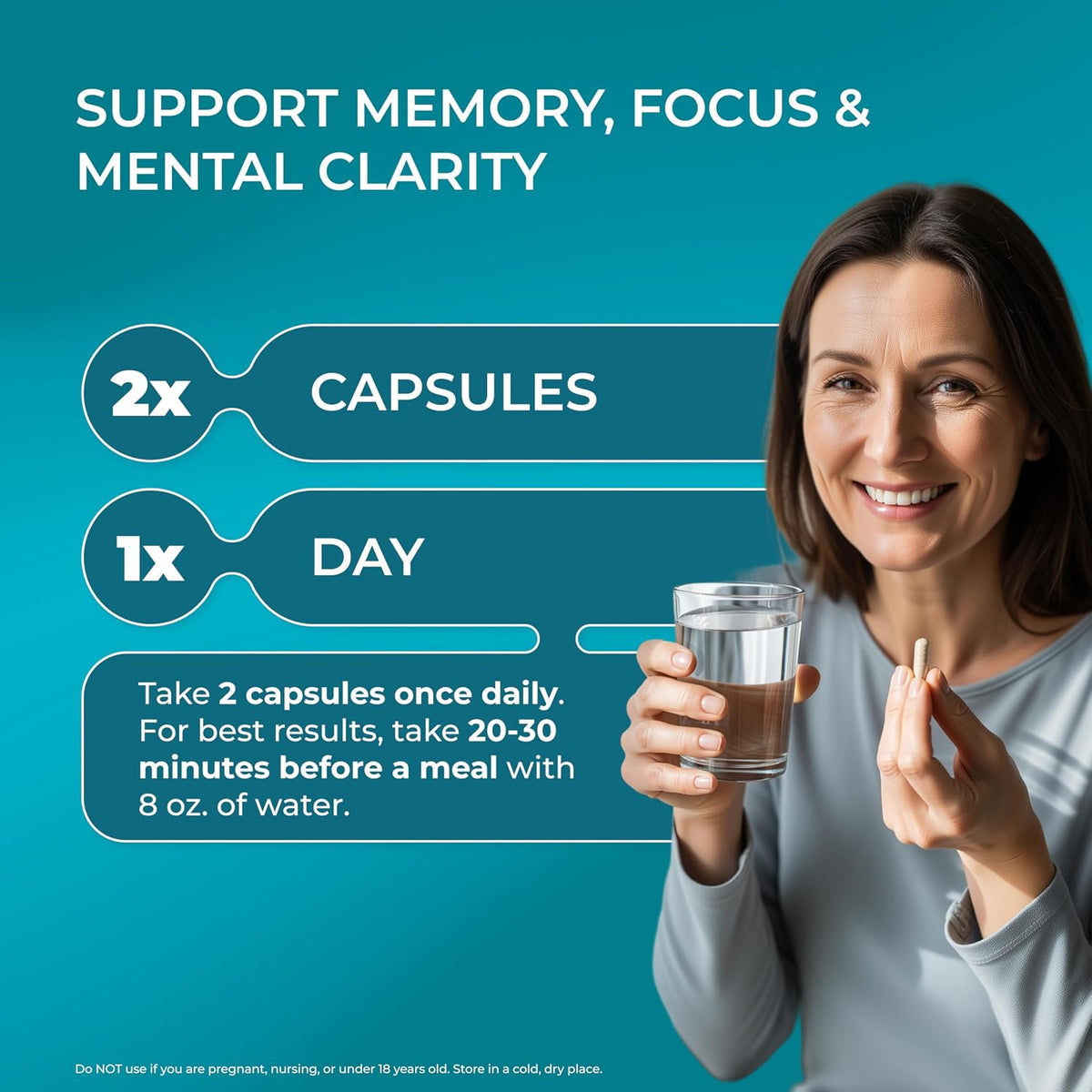Click to see full view PUREHEALTH RESEARCH Ageless Brain - Supplements for Memory and Focus