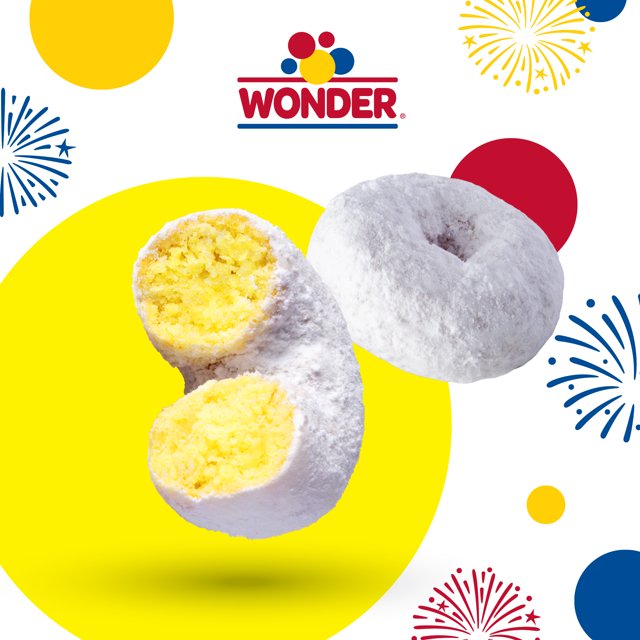 Wonder Summer Lemonade Flavored Mini Donuts, Shareable Lemon Donuts, 10 oz Bag