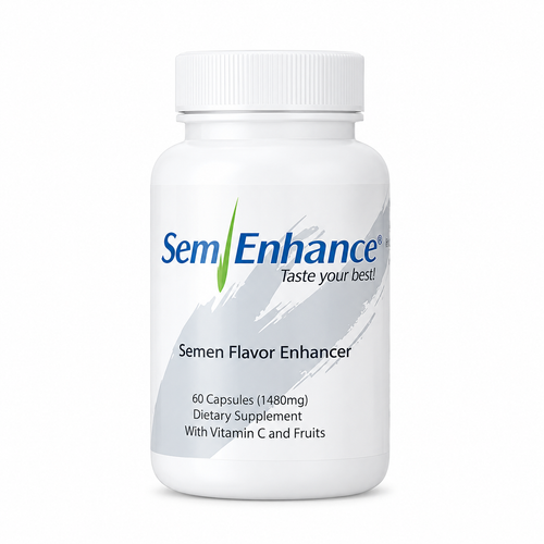 Make Your Semen Taste Fruity Men's Formula with Pineapple & Vitamin C - Fruit-Based Supplement for Men - 60 Capsules