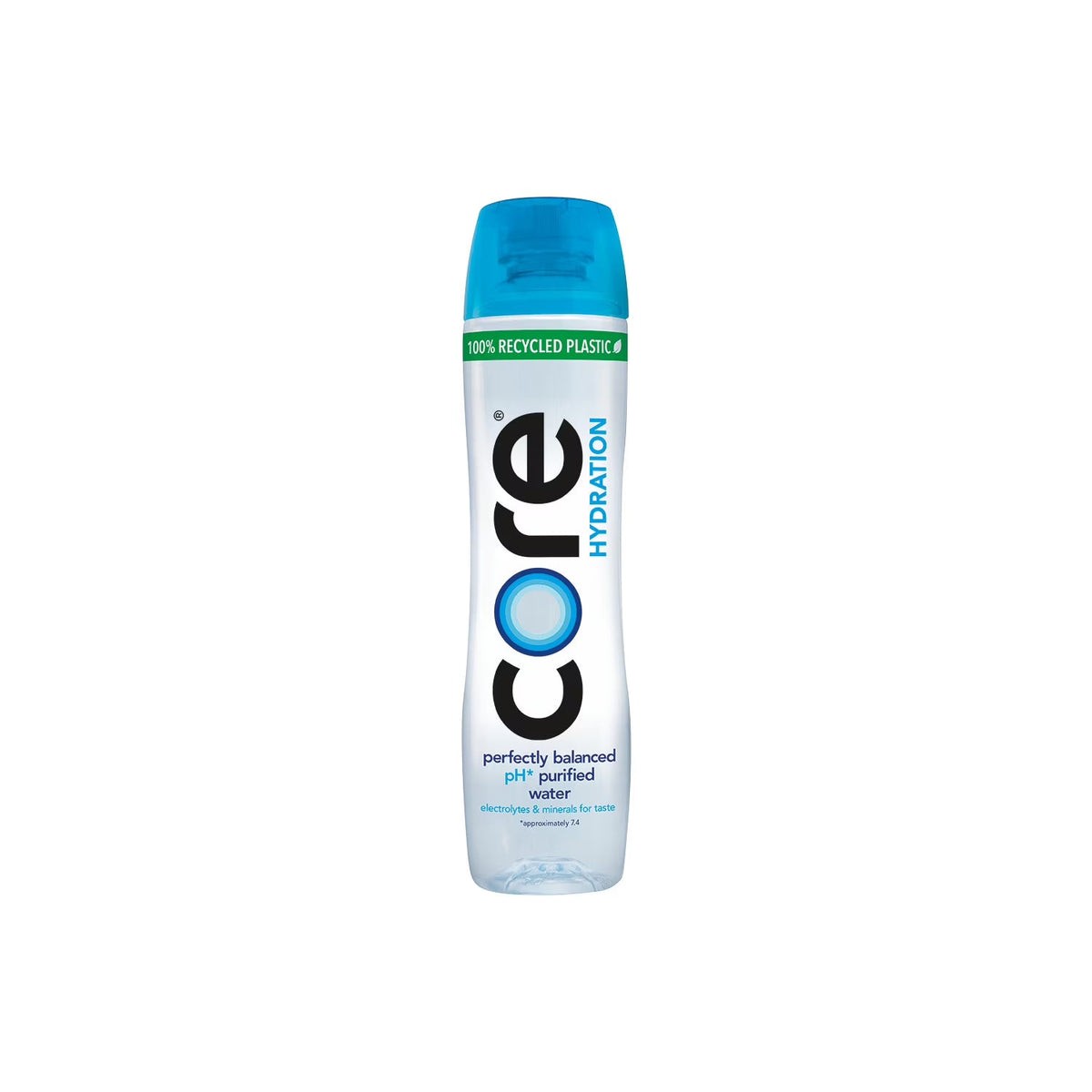 CORE Hydration Perfectly Balanced Water, 30.4 fl oz Bottle, Purified Drinking Water with Electrolytes & Minerals, pH 7.4