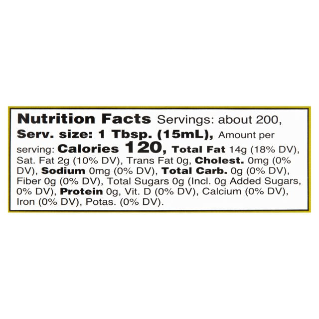 Great Value Extra Virgin Olive Oil, 101 fl oz Bottle, Premium Olive Oil for Cooking, Dressings, Marinades & Everyday Use