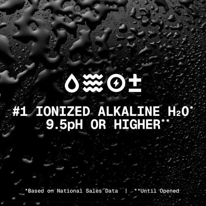 Essentia Ionized Alkaline Bottled Water, 1 Liter Bottles, 6 Pack, 99.9% Pure Water with Electrolytes