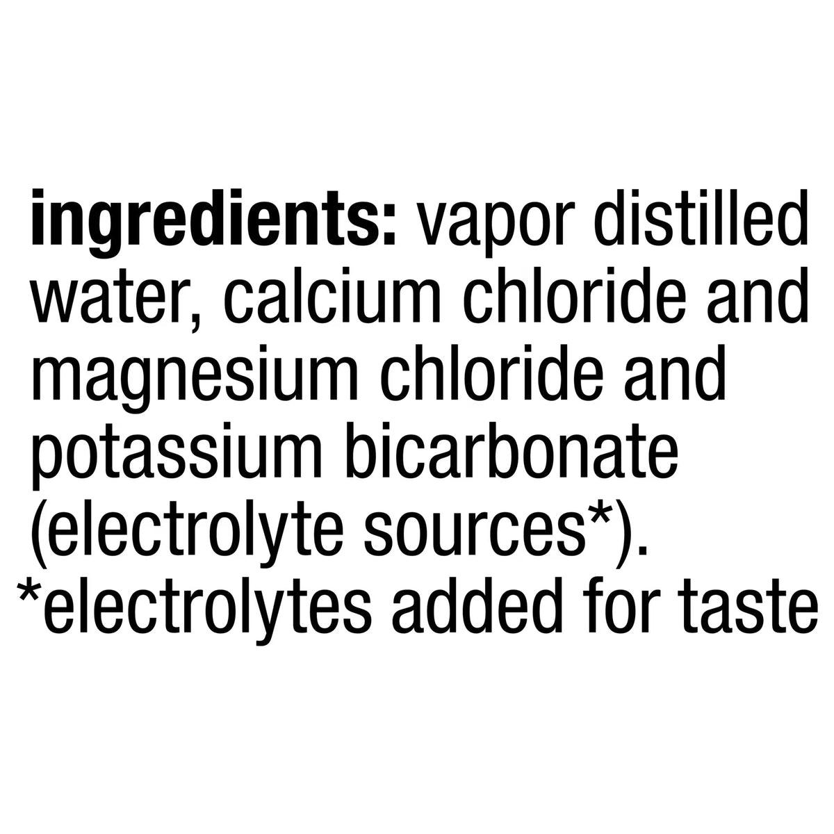 smartwater Vapor Distilled Water, 33.8 fl oz Bottle, Premium Purified Water with Electrolytes for Taste