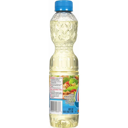 Crisco Pure Vegetable Oil, Premium Cooking Oil, Light & Neutral Flavor, 40 fl oz Bottle