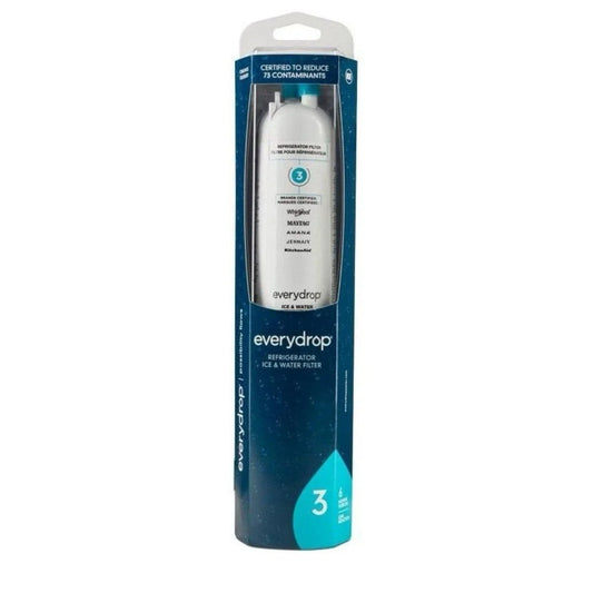 everydrop by Whirlpool Ice & Water Refrigerator Filter 3, Aqua, EDR3RXD1