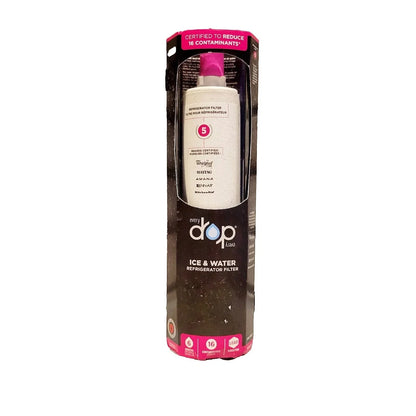 everydrop by Whirlpool Ice & Water Refrigerator Filter 5, Pink, EDR5RXD1