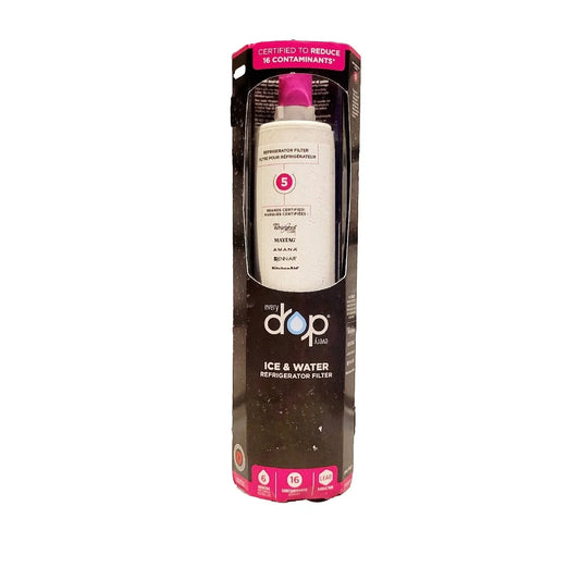 everydrop by Whirlpool Ice & Water Refrigerator Filter 5, Pink, EDR5RXD1